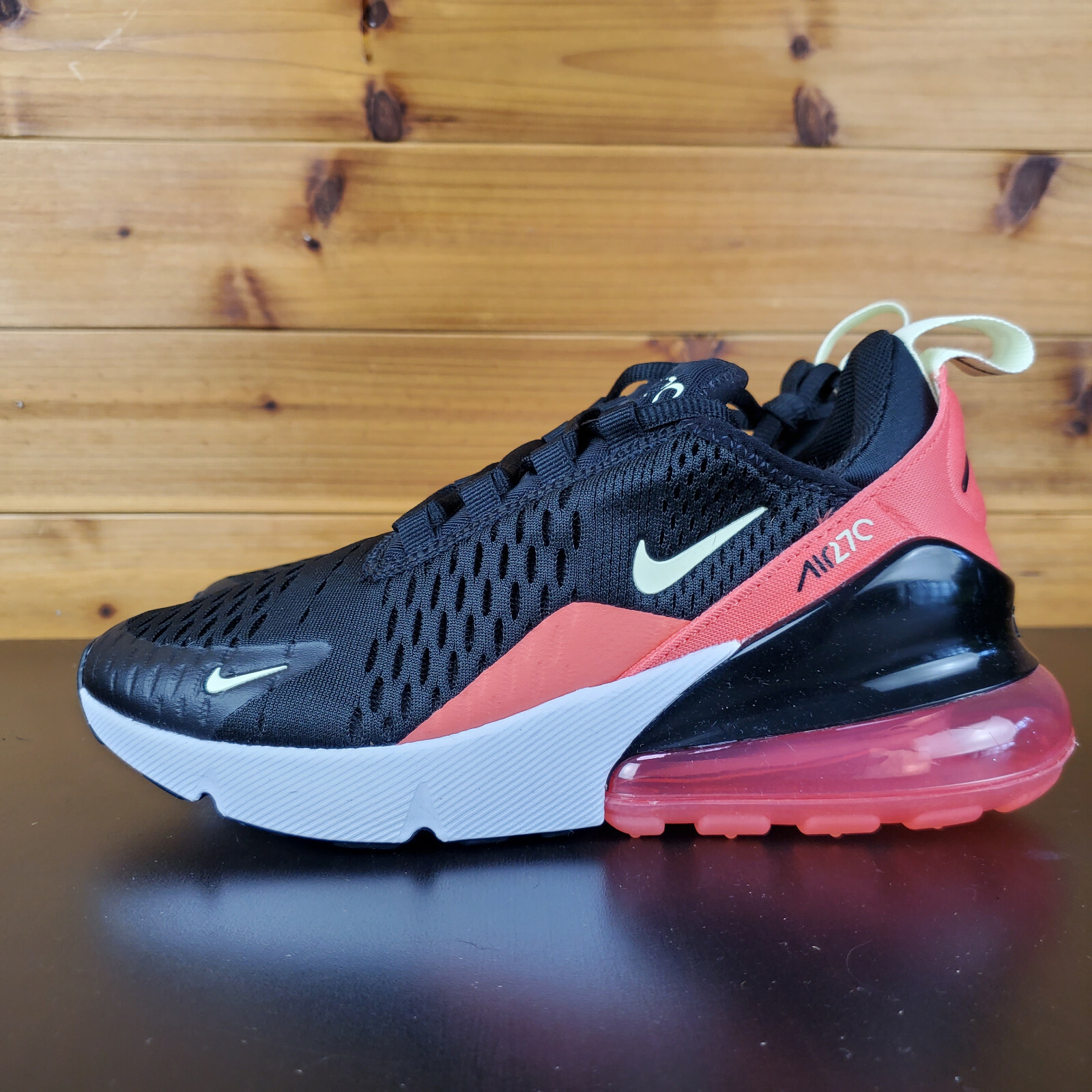 Nike Air Max 270 Black Lime Ice Magic Ember DM8325-001 Women's