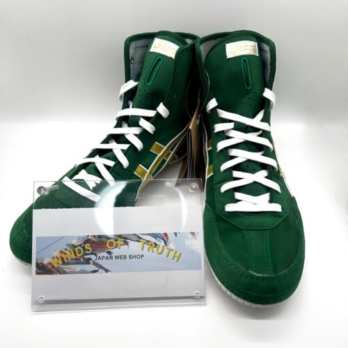Asics Wrestling Shoes 1083A001 EX-EO special order green x Asics Wrestling Shoes 1083A001 EX-EO special order green x