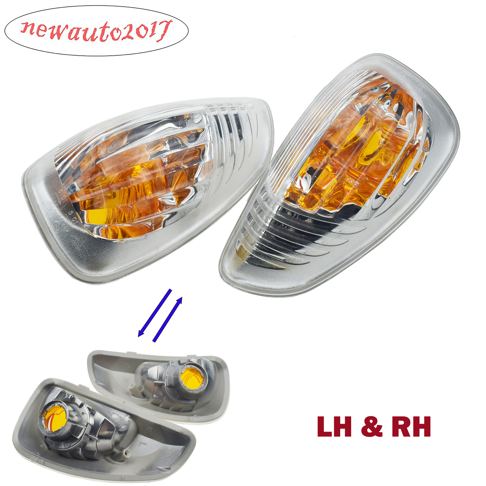 らこ様ご確認用 SET Mirror Indicator Lens For NISSAN RENAULT OPEL VAUXHALL