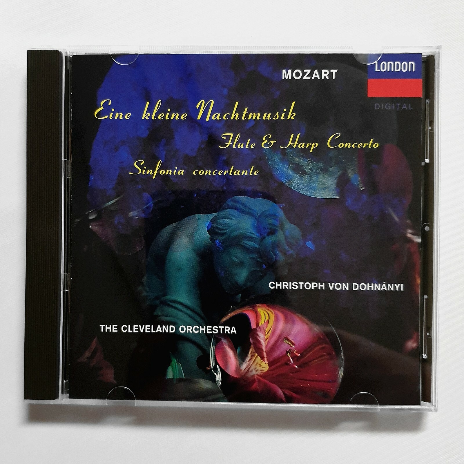 Mozart Eine kleine Nachtmusik Flute Harp Concerto Dohnanyi CD 1994