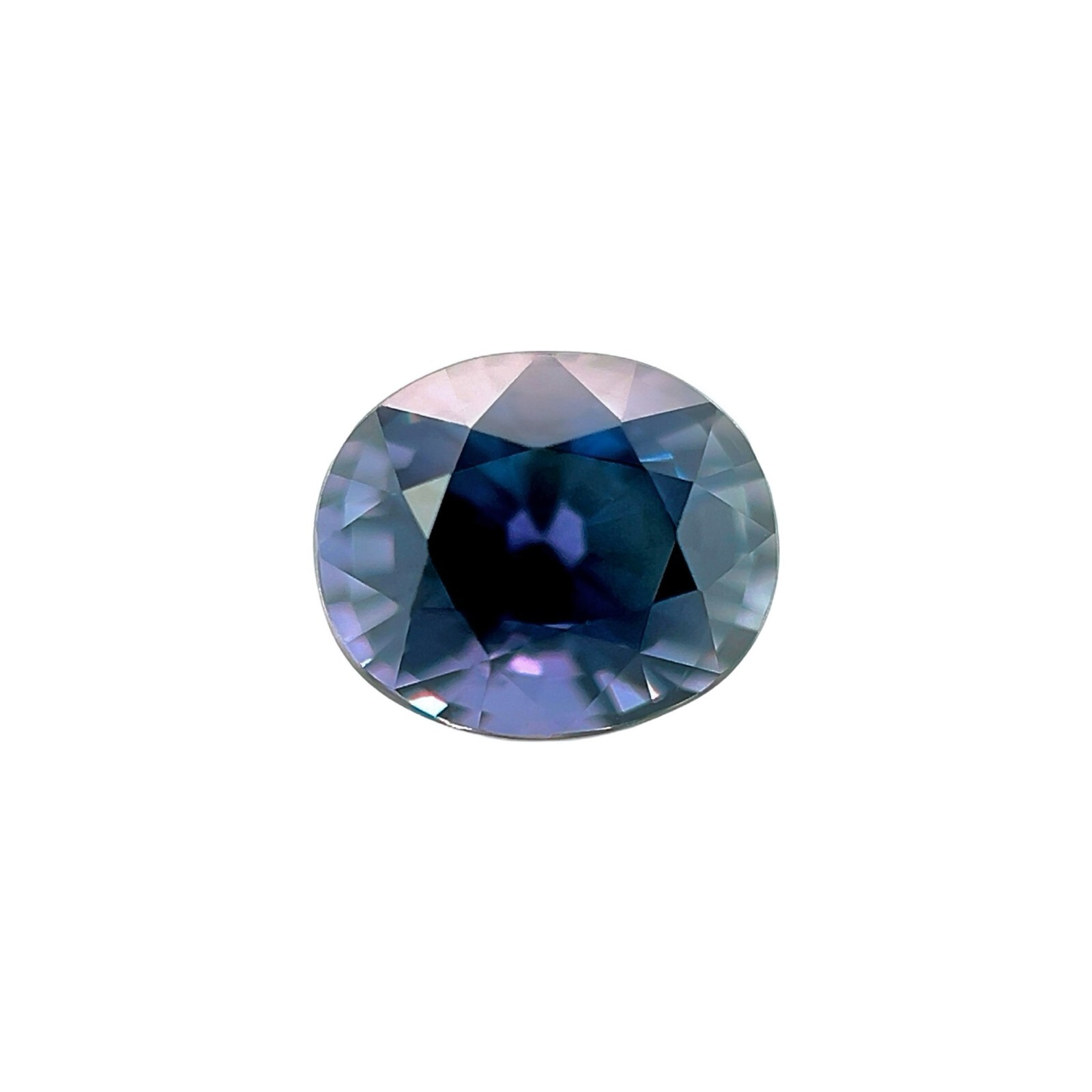 UNIQUE 1.39ct Blue Violet Purple Sapphire GIA CERTIFIED Natural Oval 6.6x5.5mm