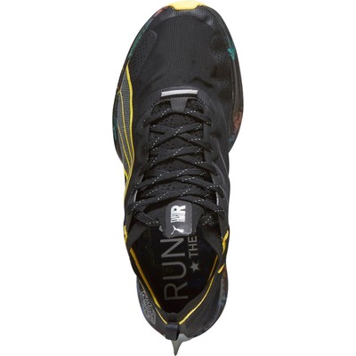 PUMA PUMA MENS FAST-R NITRO ELITE RUNNING SHOES TRAINERS CARBON PLATED - BLACK