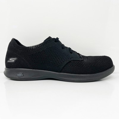 

Skechers Womens Go Step Lite Align 136112 Черная повседневная обувь Кроссовки Размер 6, Черный, Go Step Lite Align