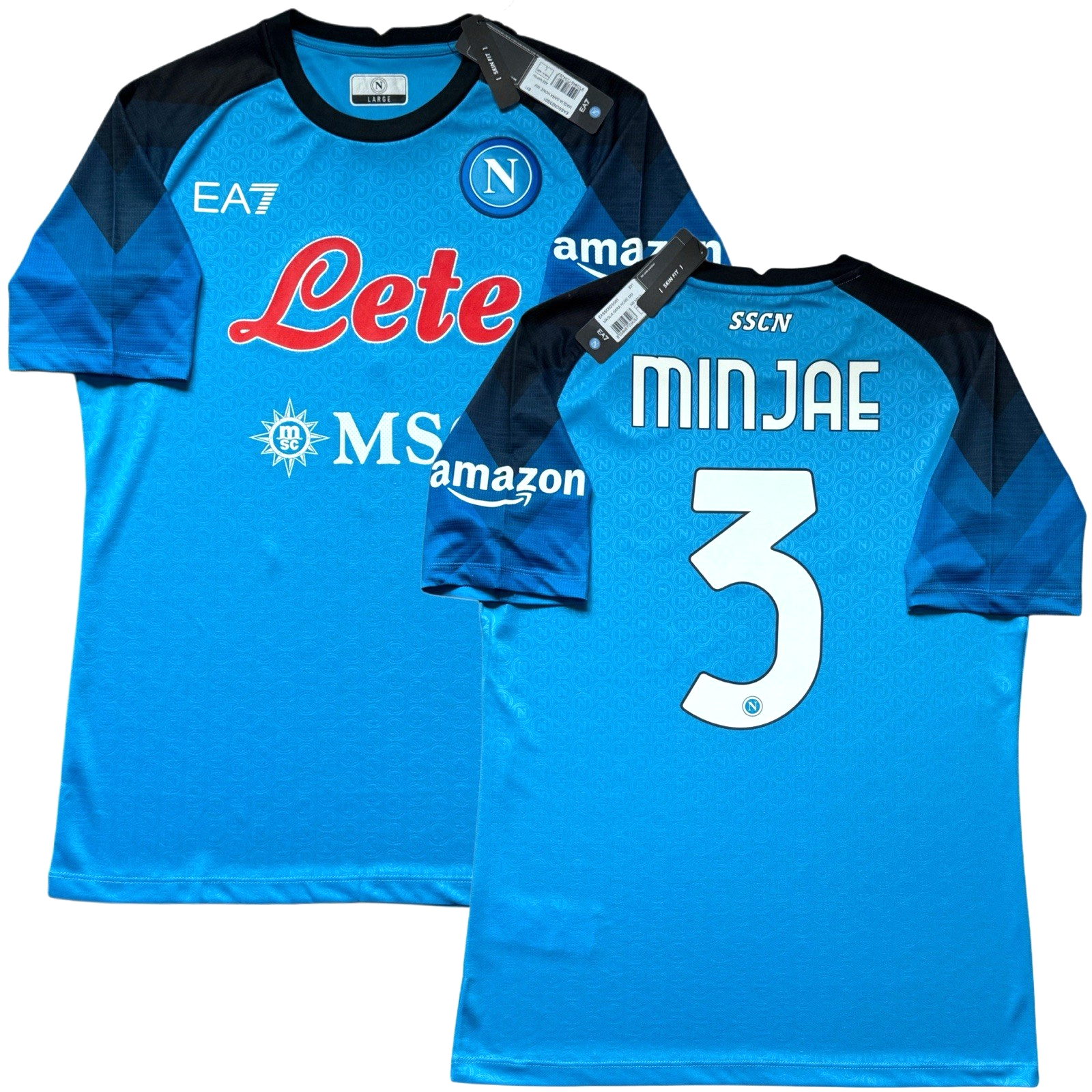 「正規品」SSCナポリ 22/23 ホーム アセンティック キム・ミンジェ 正規品」SSCナポリ 22/23 ホーム アセンティック キム・ミンジェ