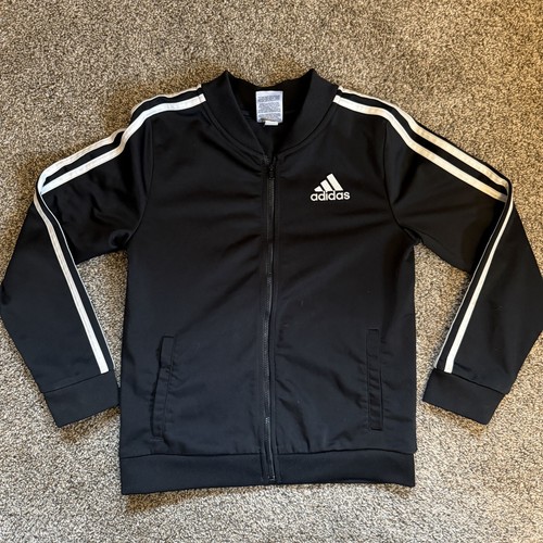 トップス Y's x adidas Track Jacket BLACK 04 L Adidas Black White Track Jacket Full Zip Up Youth Size L 14
