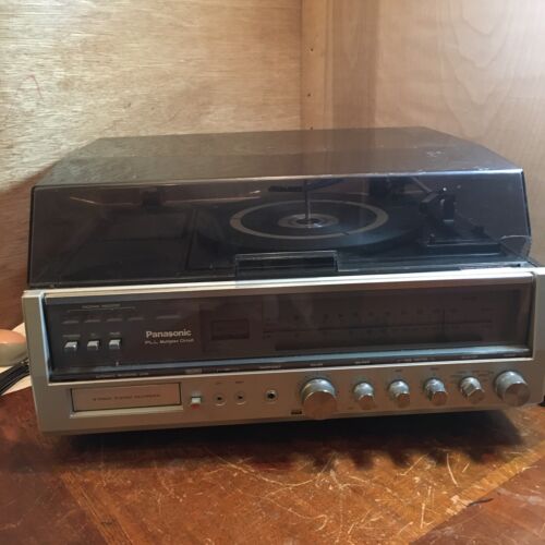 Panasonic SE-3170 Record Player Turntable 8 Track Player AM Panasonic SE-3170 Record Player Turntable 8 Track Player AM