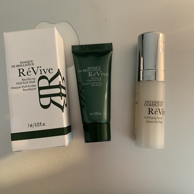 Revive Intensity Complete Anti-aging Serum 5 ml, Resurfacing Multi-acid Mask 7ml