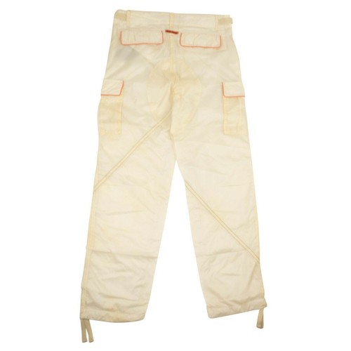 Pre-owned Heron Preston Beige Parachute Cargo Pants Size S $985