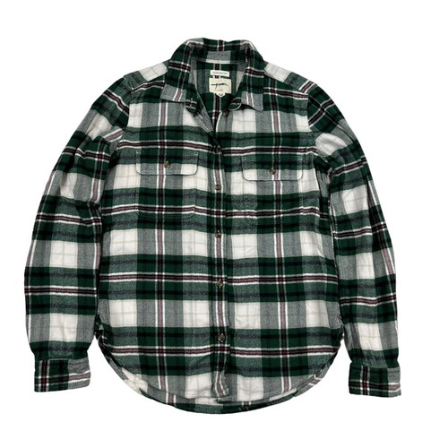 American Eagle AE Ahh-mazingly Soft Classic Fit Button Up Flannel Shirt Size S