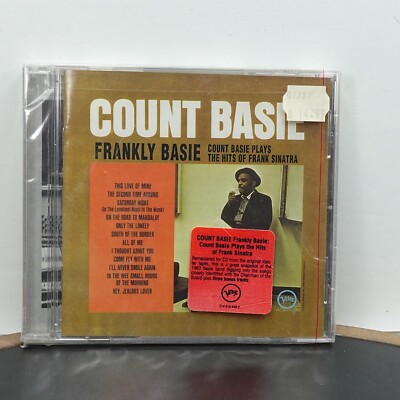 Frankly Basie: Count Basie Plays the Hits of Frank Sinatra(CD, 1993) New Sealed