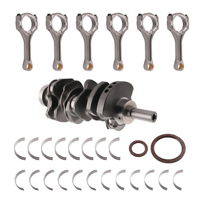 G6DH 3.3L Engine Crankshaft Con Rods & Bearings Set For Hyundai Azera Kia Sedona