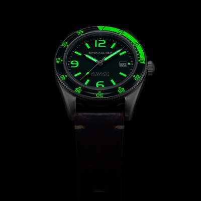 Pre-owned Spinnaker Fleuss Stainless Steel 43mm Japanese Automatic Wristwatch