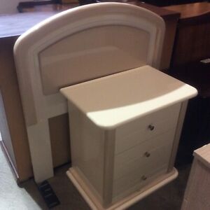 Bedside Table with Single Bedhead Wangara Wanneroo Area Preview