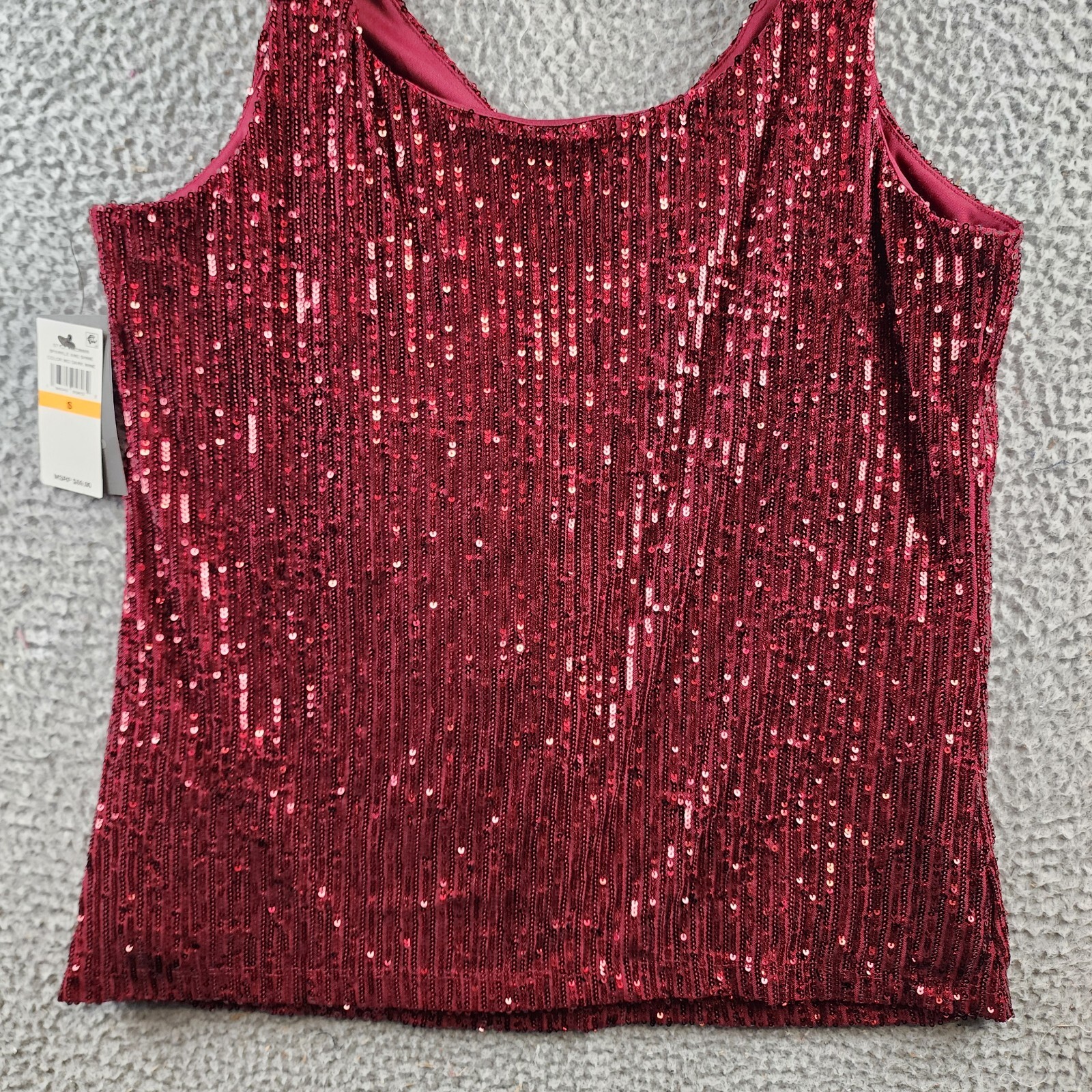 vince camuto sequin top