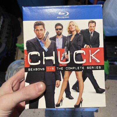 Chuck: Seasons 1-5: the Complete Series (Blu-ray) TV Show OOP
