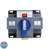 Dual Power Automatic Transfer Switch, 2P 63A 110V Dual Power Generator Changeover Switch 50HZ/60HZ
