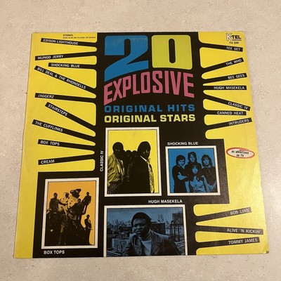 20 Explosive Hits Vinyl KTEL TU220 Top Hits Various Artists 1971 Compilation