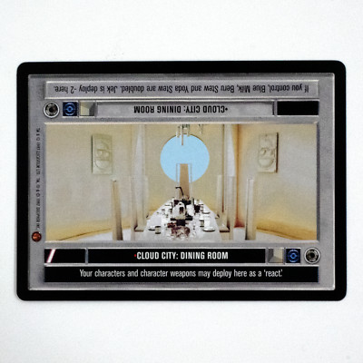 Star Wars CCG Decipher  Cloud City: Dining Room SWCCG BB Dark Side