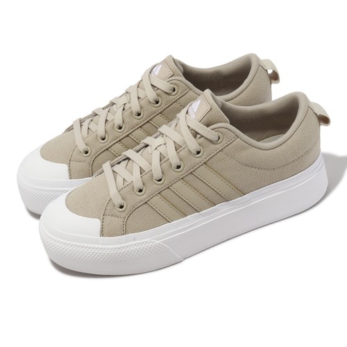 

adidas Bravada 2.0 Platform Wonder Beige Cloue Белая женская повседневная обувь IE2307, Khaki, Bravada 2.0 Platform