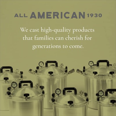 All American 1930: 30qt Pressure Cooker/Canner (The 930) - Exclusive Metal-to...