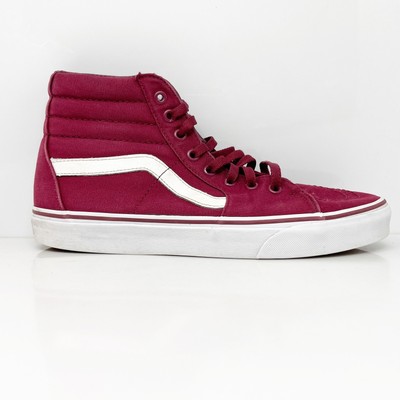 Vans Unisex Sk8 Hi 721356 Красная повседневная обувь Кроссовки Размер M 9,5 W 11