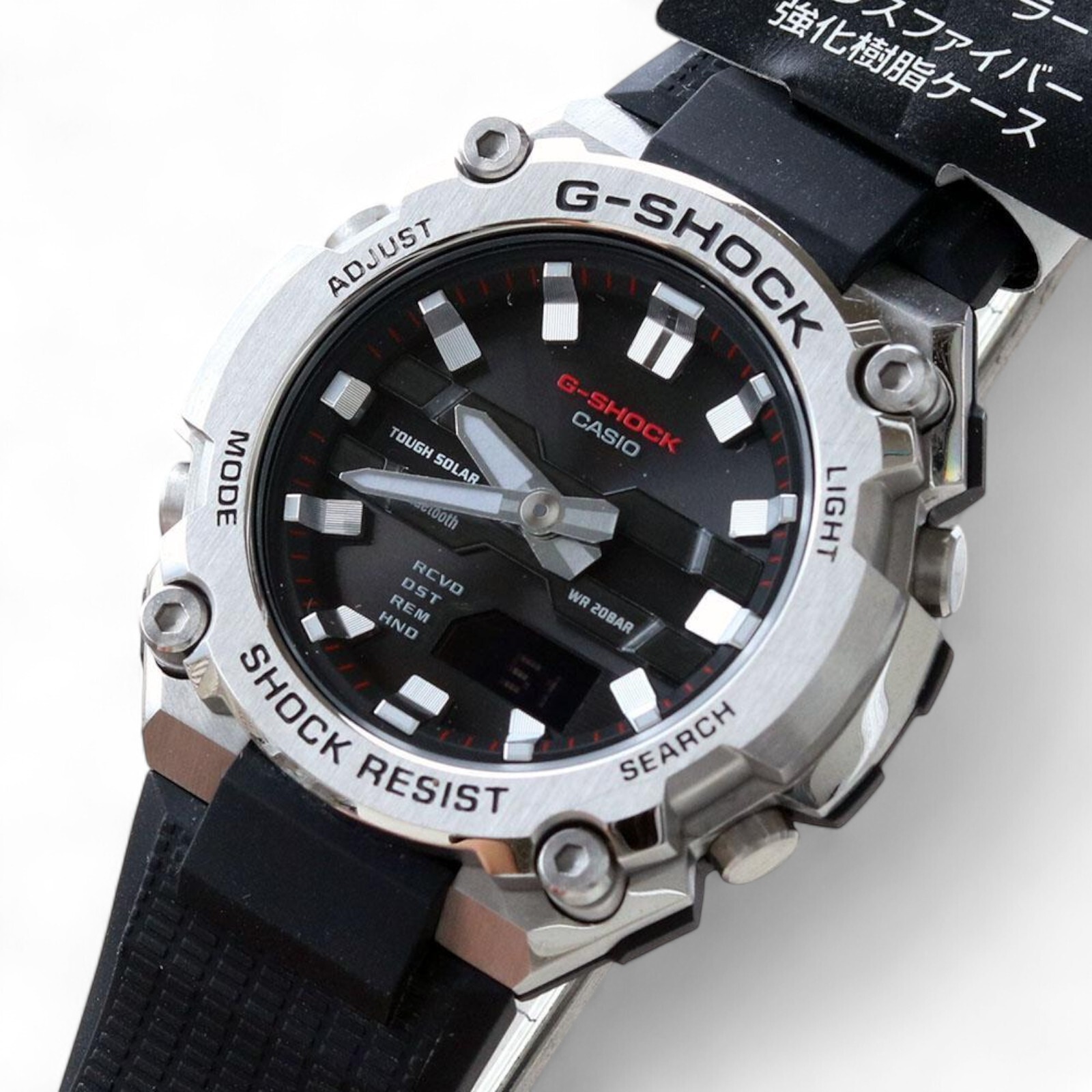 G-SHOCK G-STEEL GST-B200-1AJF 中古品。 CASIO G-Shock G-STEEL GST-B200-1AJF Tough solar Shock resist
