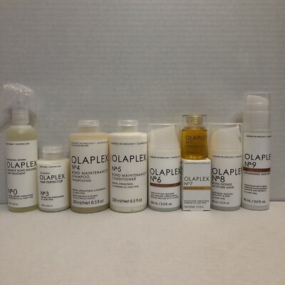 Olaplex  set of 8  #0 through #9  Sealed and Authentic US stock