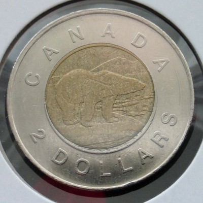 CANADA - 2 DOLLARS 2010 - 14 SERRATIONS RARE - CIRC. - (909)
