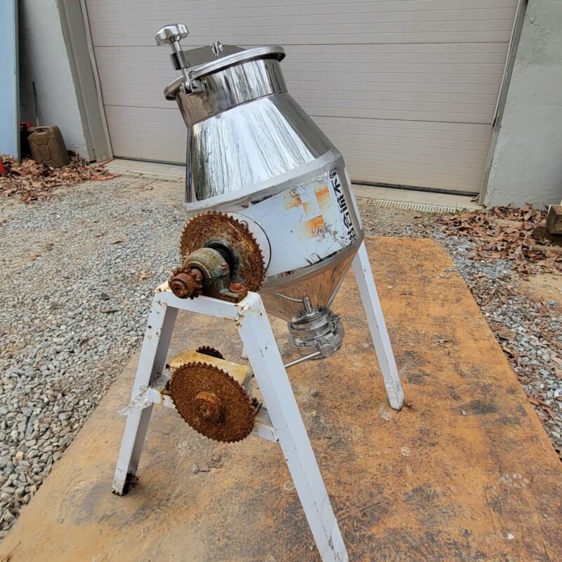 Stainless Drum Mixer Distillery Brewery Homebrew Project - Can Ship