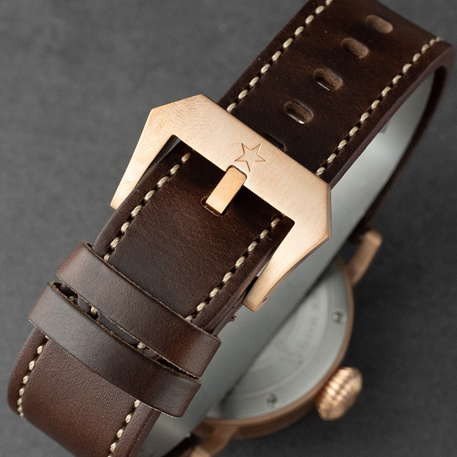 Pre-owned Sugess 42mm Pliot Master Genuine Cusn8 Bronze Mechanical Mens Watch Seagull 1963