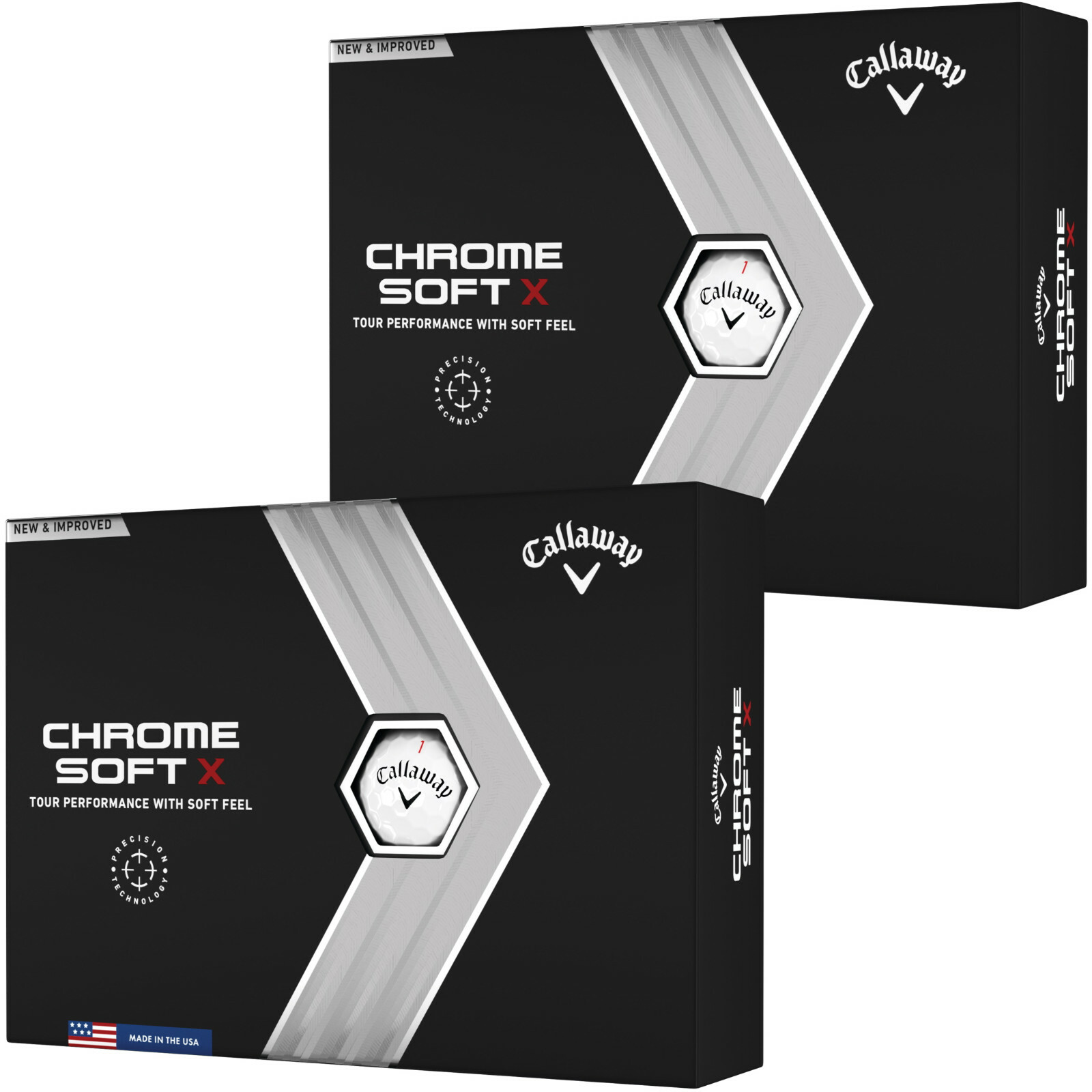 xx Callaway Chrome Tour White 2024 Golf Balls - 2 Dozen | eBay