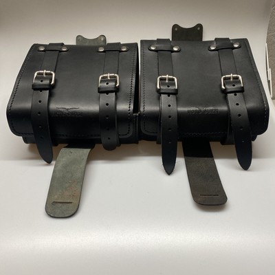 2 x Satteltasche Werkzeugrolle Moto Guzzi V7 II G0043