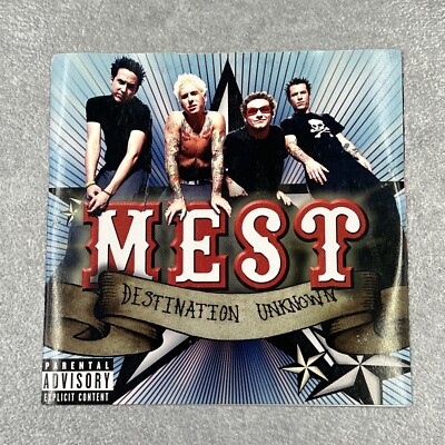 INLAY Destination Unknown by Mest CD INSERT ONLY - NO DISC or CASE