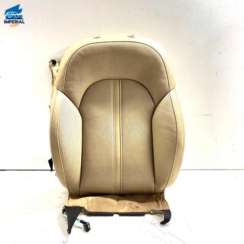 Used Audi A8 Front Right Passanger Upper Seat Cushion Backrest Back Pad 2011-17 Beige