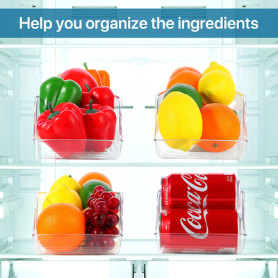 Canned beverage tray 9 canned beverages support fit for refrigerators kitchens 1
