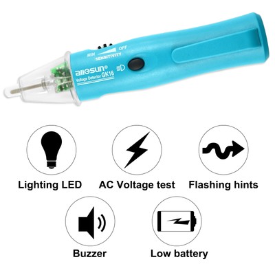 Voltage Test Pen Non-contact 5-1000 Volt Pen Detector Pocket Safety Electroprobe