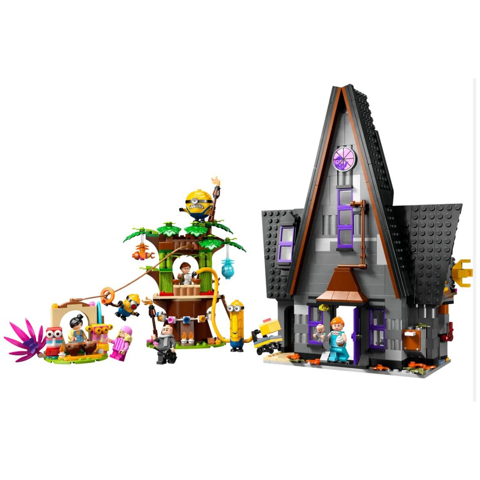 Конструктор LEGO Illuminations Гадкий Я, 4 миньона и Особняк семьи Грас 75583