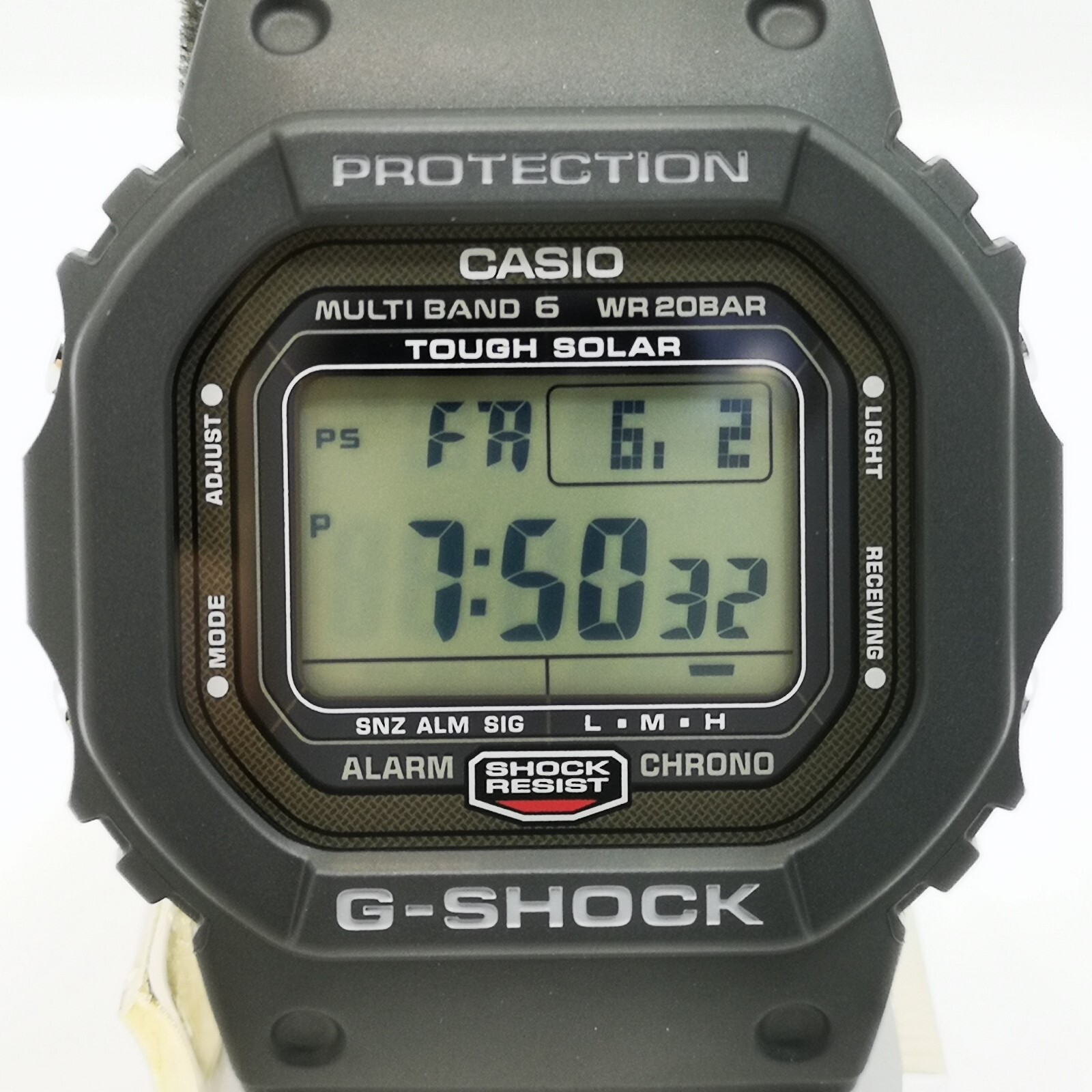 CASIO G-SHOCK GW-5000U-1JF Black Solar Radio Digital Men's CASIO G-SHOCK GW-5000U-1JF Black Solar Radio Digital Men's