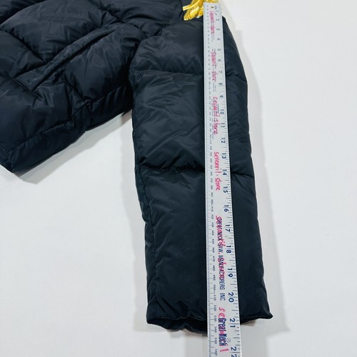 Pre-owned Versace Medusa Barocco Puffer Black Gold Jacket Removable Hoodie 40/4 $2250