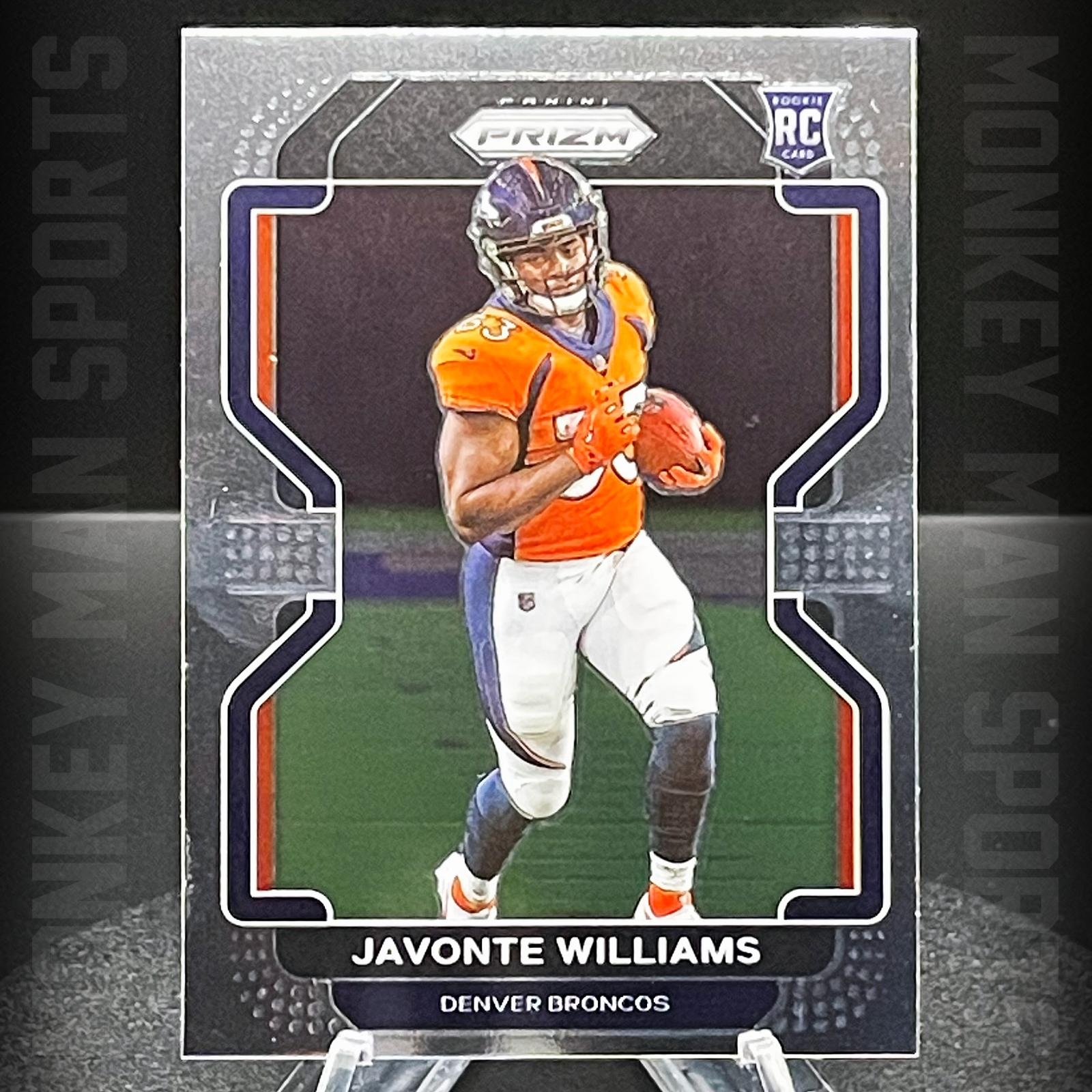 2021 Prizm - Javonte Williams Rookie RC - #345 BRONCOS MINT