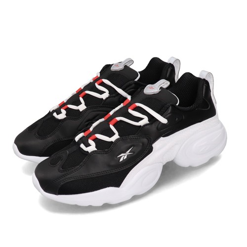 

Reebok Electro 3D LT Черный Белый Красный Мужские кроссовки на массивной обуви EG6226, Electro 3d Lt