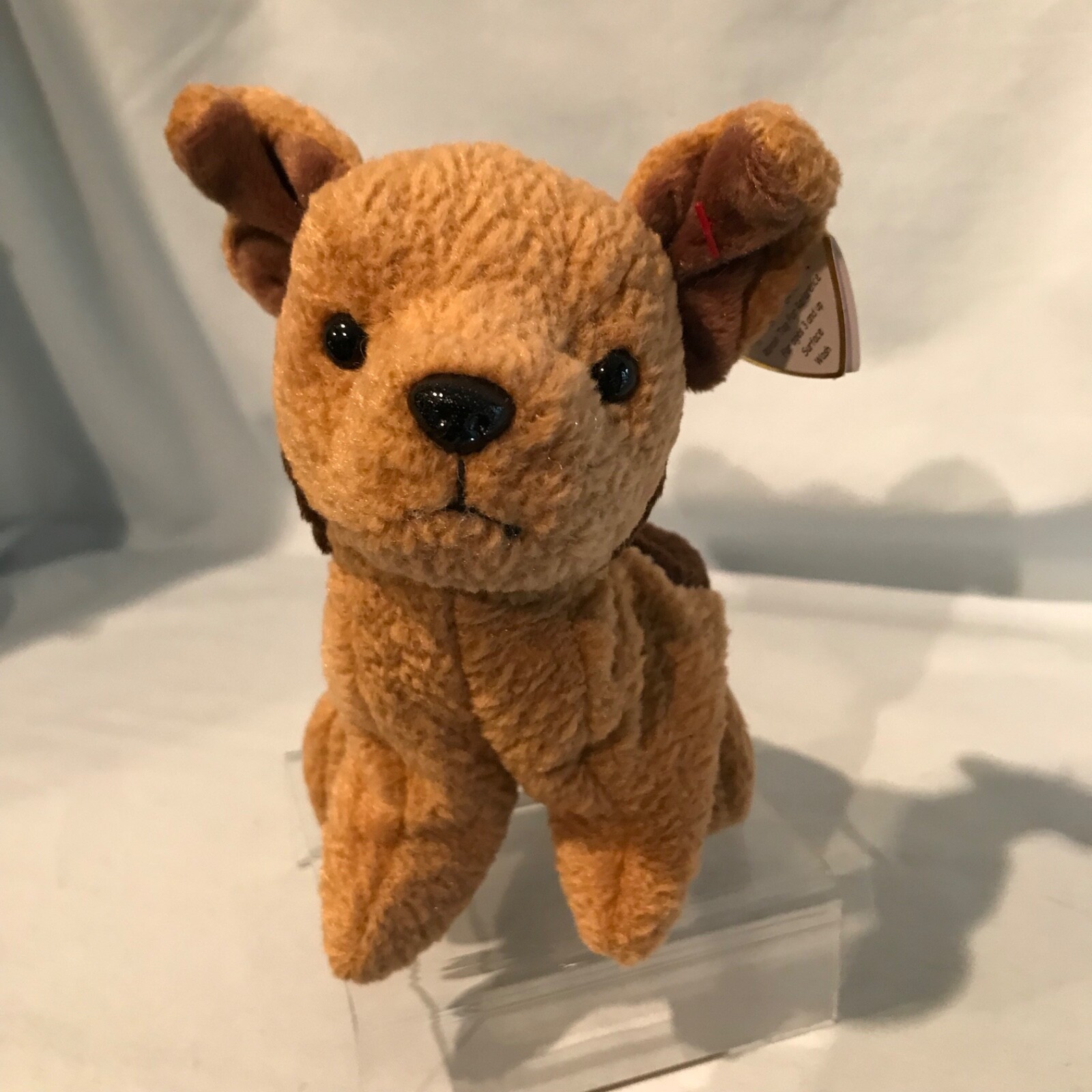 Tuffy Dog Ty Beanie Baby #4108 Terrier 1996 PE Retired Cute $7.99