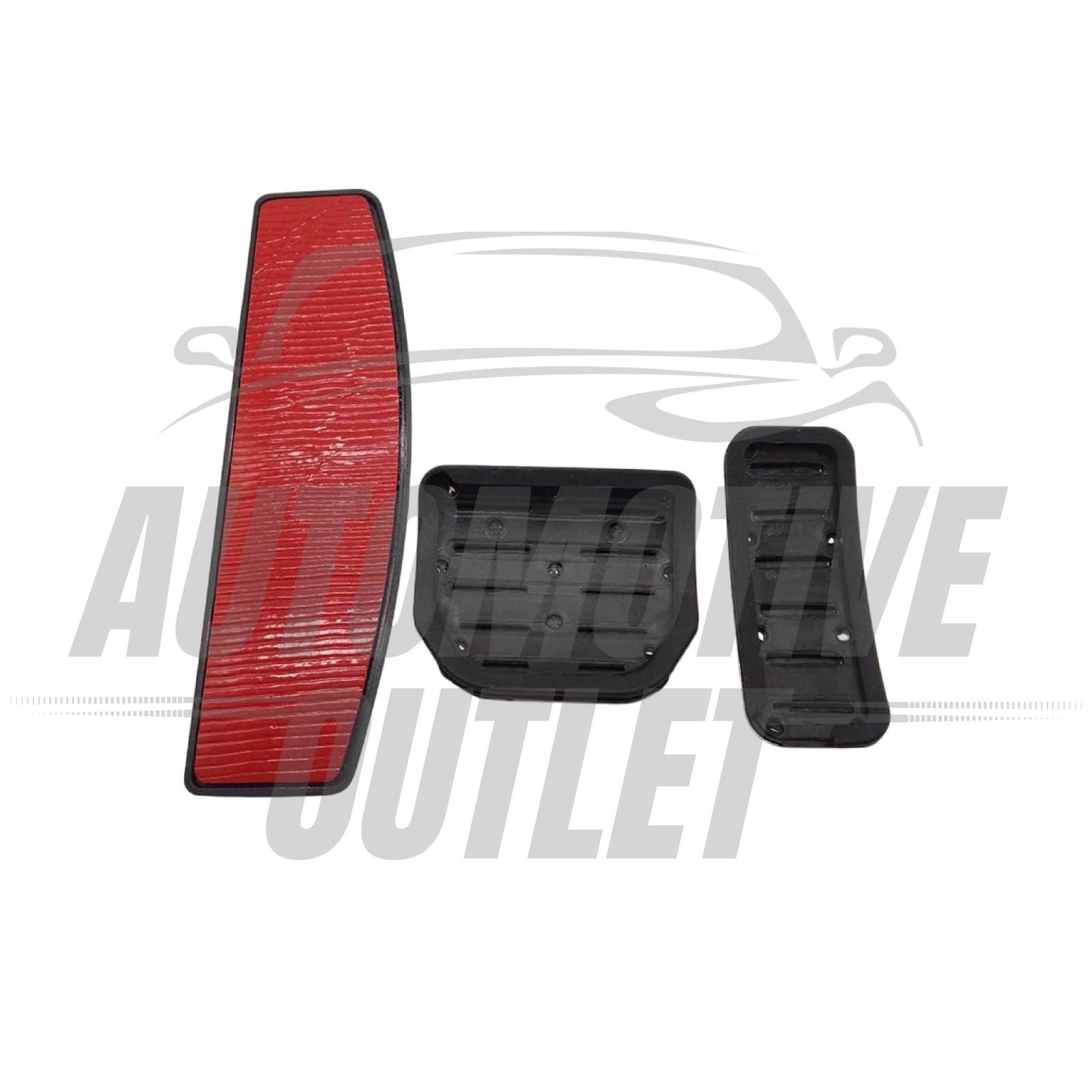 FOOTREST BRAKE GAS PEDALS COVER RUBBER ALLOY FOR RANGEROVER SPORT DISCOVERY 3 4 6