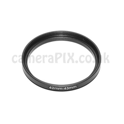 UK Stock BNIP Male 43mm to Female T2 42mm Mount Adapter Stepping Ring