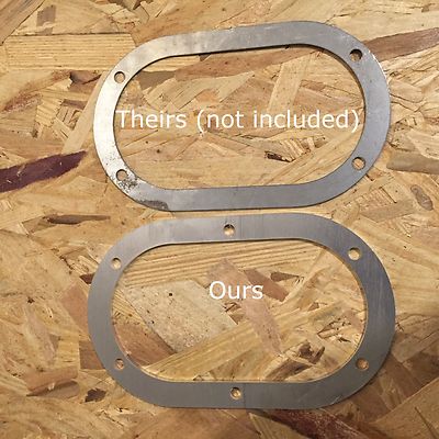 Twin Stick Boot Mounting Plate ALUMINUM Ring Dana 300 Atlas II Transfer Case 