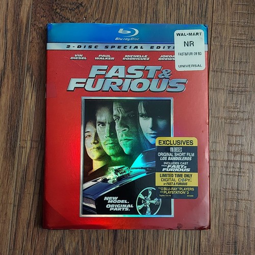 Fast & Furious (Blu-Ray, 2009 Universal Studios) Paul Walker