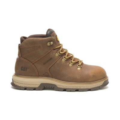 

Мужские водонепроницаемые рабочие ботинки Caterpillar Exposition Hiker из легкого сплава