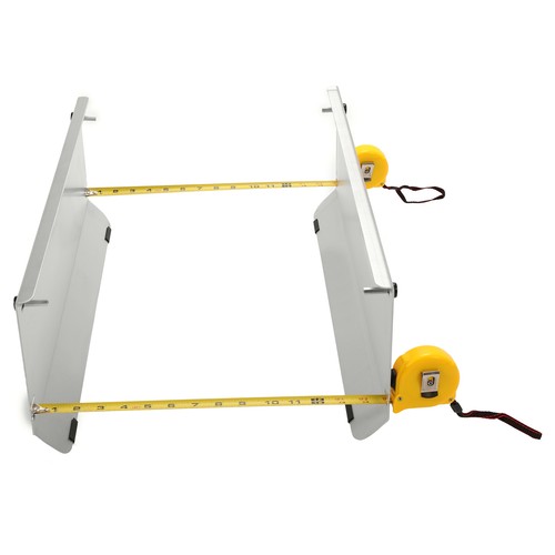 HECASA Toe Plates-Most Accurate DIY Wheel Alignment Tool/Gauge Aluminum