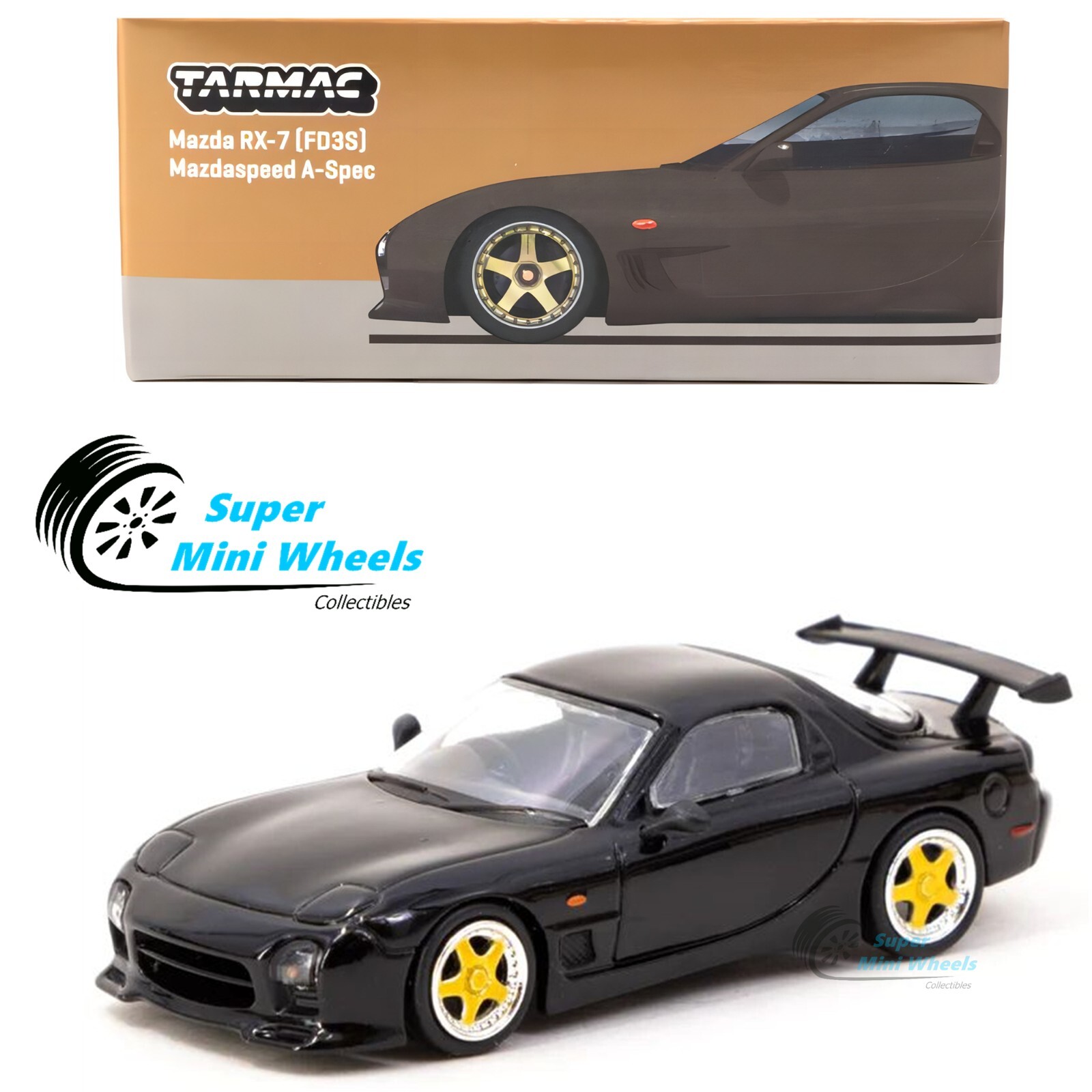 Tarmac Works 1:64 Mazda RX-7 FD3S Mazdaspeed A-Spec