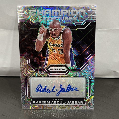 2022-23 Panini Prizm Champion Signatures Kareem Abdul-Jabbar
